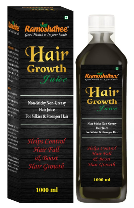 Ramoshdhee Hair Growth Juice | For Hair Growth & Hair Fall Control | 1Ltr