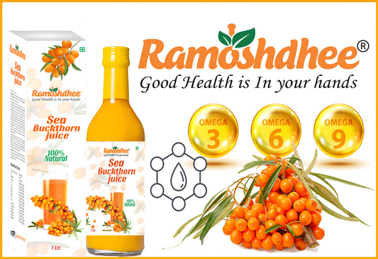 Ramoshdhee Sea Buckthorn Juice(Rich source of Omega 3, 6, 9 and 7 and Super Anti-oxidant)