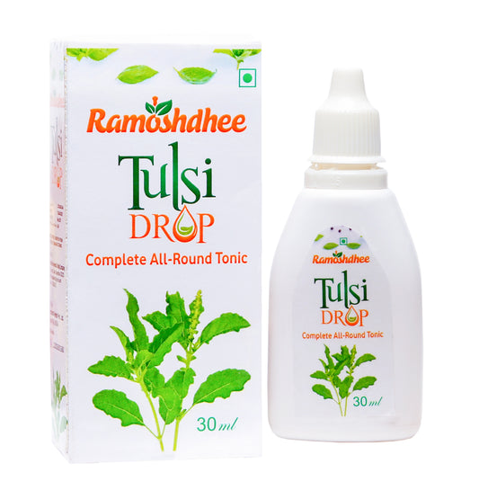Ramoshdhee Organic Tulsi Drops | 30Ml