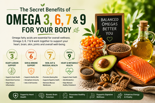 The Secret Benefits of Omega 3, 6, 7 & 9 for Your Body
