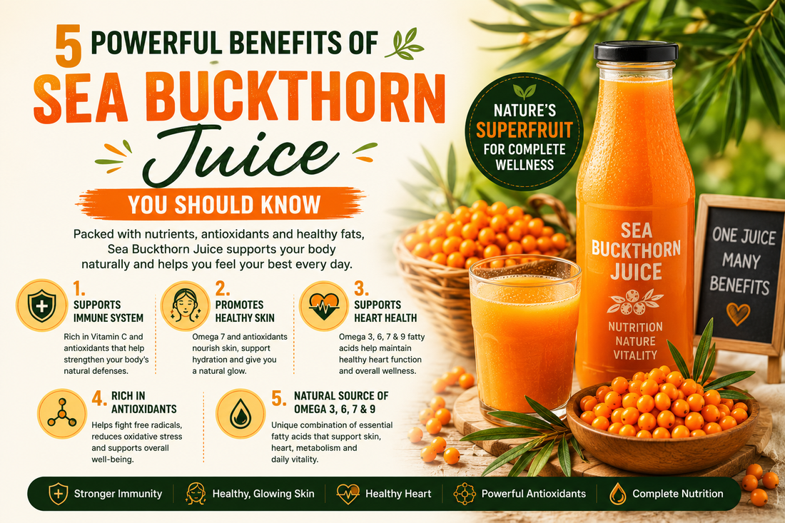 5 Powerful Benefits of Sea Buckthorn Juice You Should Know