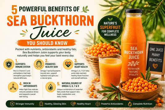 5 Powerful Benefits of Sea Buckthorn Juice You Should Know