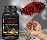 Ramoshdhee Hammer of power Capsule Strength Stamina Power Performance Energy | Boosts Stamina In 2 Week | 60 Capsule