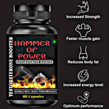 Ramoshdhee Hammer of power Capsule | Boosts Stamina In 2 Week | Immunity,Improve Strength | 60 Capsule