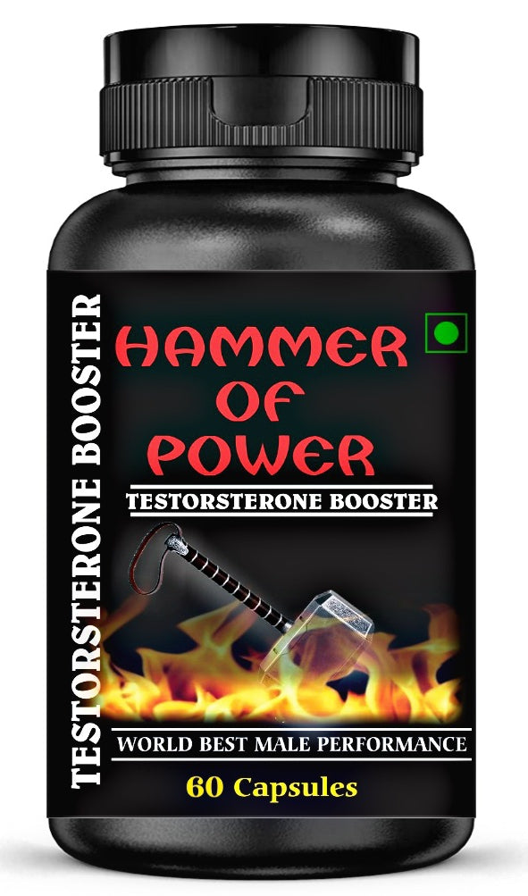 Ramoshdhee Hammer of power Capsule Strength Stamina Power Performance Energy | Boosts Stamina In 2 Week | 60 Capsule