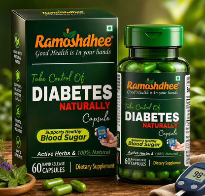 Diabetes Care Naturally Capsule | Control Blood Sugar In 7 Days | Diabetic Care