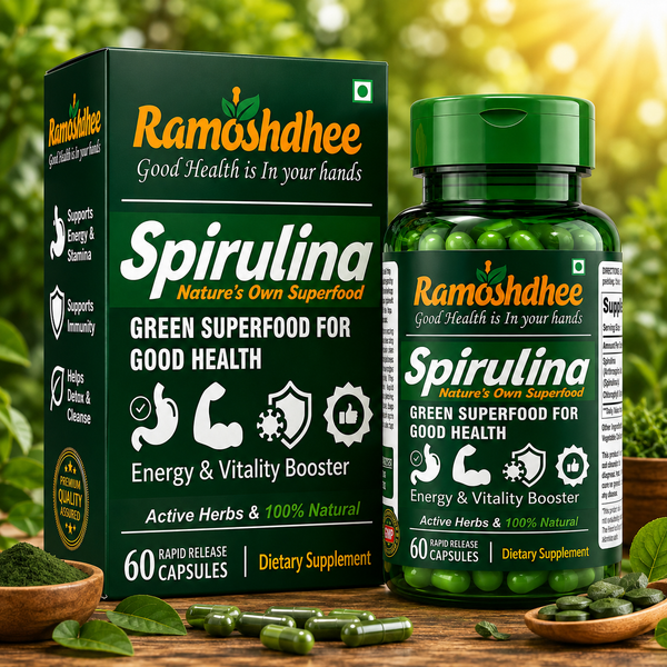 Spirulina Capsule | Supre Food | Immunity Booster