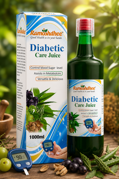 Diabetic Care Juice | Blend of 16 herbs to manage Blood sugar levels | 1Ltr