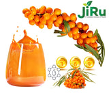 JiRu Sea Buckthorn Pulp Juice | Immunity Booster | Natural Source of Vitamin A, B, C, E, K, Omega 3, 6, 7, 9 and Antioxidant | Skin Care & Body Detox,Premium Lifestyle Drink