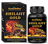 Ramoshdhee Shilajit Gold |Boosts Stamina In 2 Weeks | Enhance Strength & Immunity | 60 Capsules