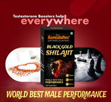 Black Gold Shilajit 60 Capsules|Bost Stemina In 2 Days|Enhance Strength & Immunity