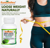 Ramoshdhee Green Coffee Bean Extract with Piperine Cap Fat Burner 800MG - 60 Capsule