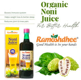 Ramoshdhee Organic Noni Juice -Rich in Antioxidants, Boosts Energy, Builds Immunity   | 1Ltr