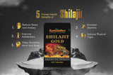 Ramoshdhee Shilajit Gold |Boosts Stamina In 2 Weeks | Enhance Strength & Immunity | 60 Capsules