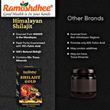 Ramoshdhee Shilajit Gold |Boosts Stamina In 2 Weeks | Enhance Strength & Immunity | 60 Capsules