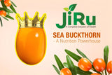 JiRu Sea Buckthorn Pulp Juice | Immunity Booster | Natural Source of Vitamin A, B, C, E, K, Omega 3, 6, 7, 9 and Antioxidant | Skin Care & Body Detox,Premium Lifestyle Drink