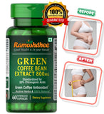 Green Coffee Bean 60 Capsules|Weight Loss In 4 week|Enhance Strength & Immunity