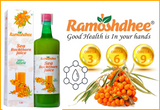 Ramoshdhee Sea Buckthorn Juice For Immunity Booster Health Supplement Juice (Super Anti-oxidants) | 1Ltr