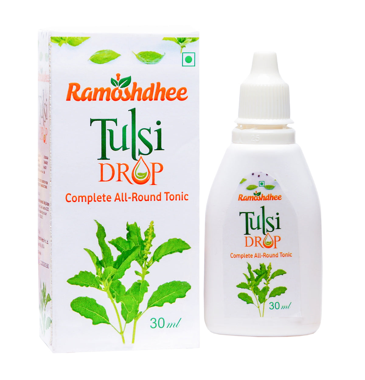 Ramoshdhee Organic Tulsi Drops | 30Ml
