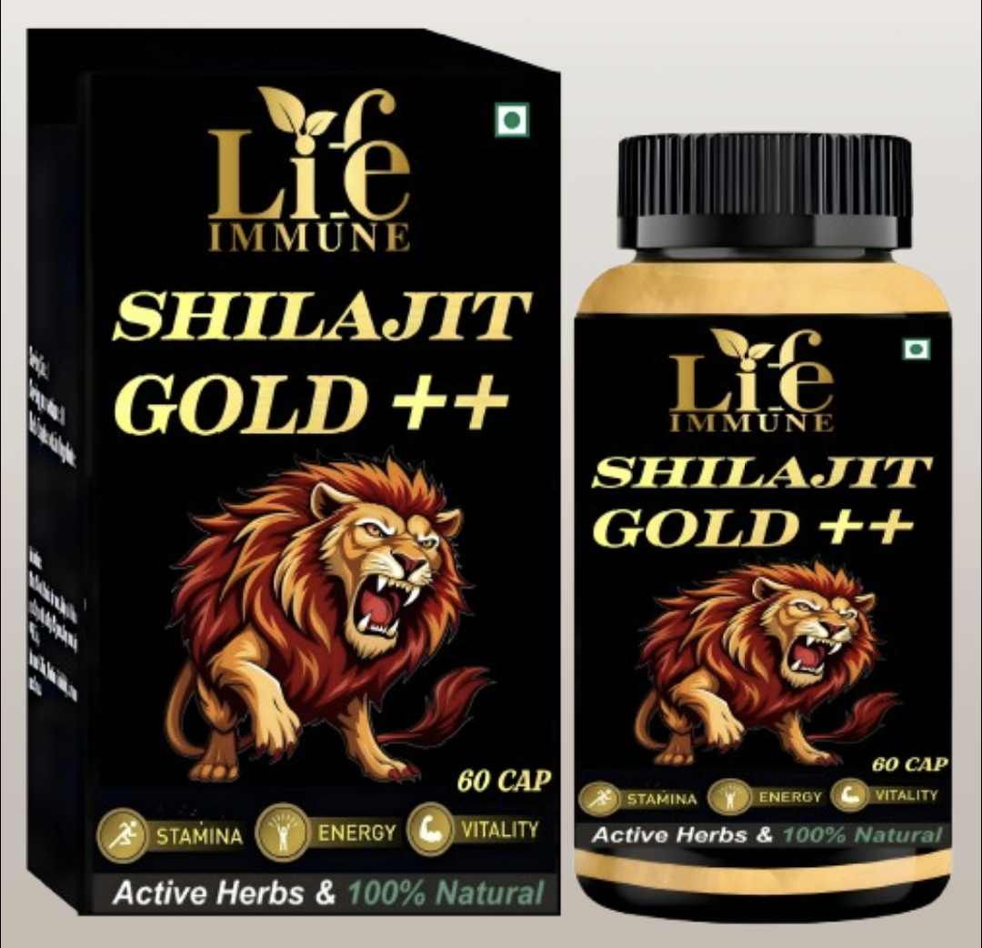 Life immune shilajit gold pulse capsule 60